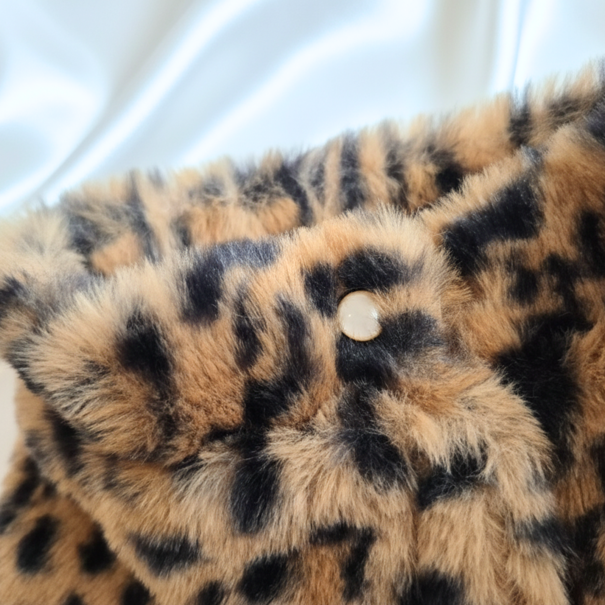 Pettorina Invernale Leopard Fur per Cani